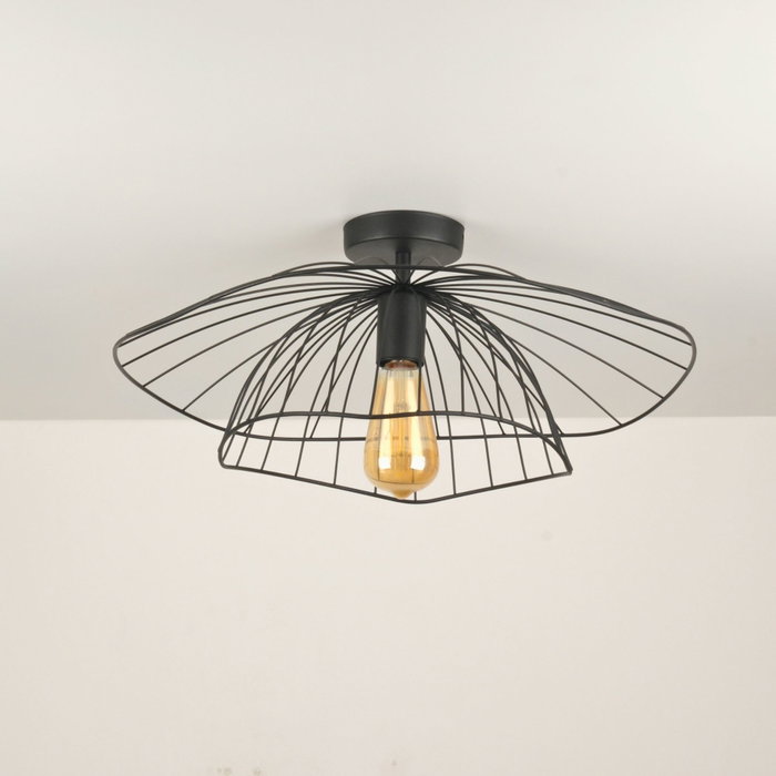Opviq Mantar - 6500 - P Lámpara de araña de metal negra Opviq Mantar - 6500 - P Lámpara de araña de metal negra